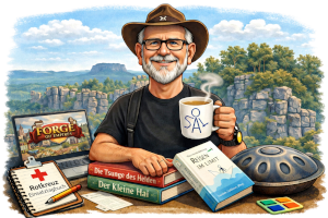 Karrikatur über mich